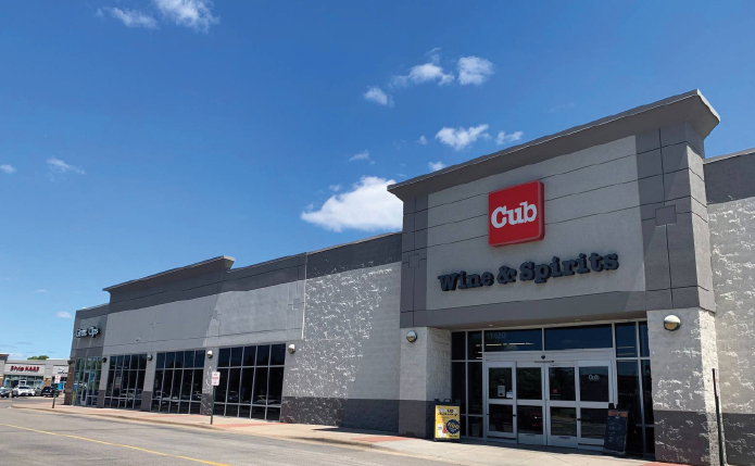 Cub Foods grocery store, Champlin Marketplace retail shopping center