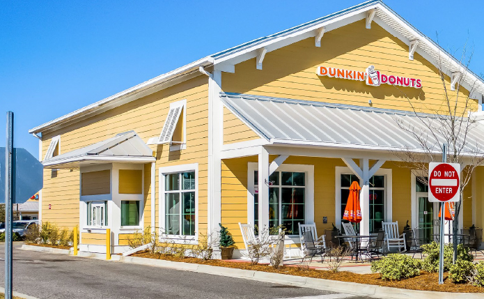 Dunkin Donuts at Pawleys Island Plaza; completed acquisition