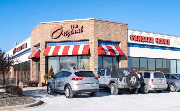 The Original Pancake House at Ravinia Plaza; completed acquisition