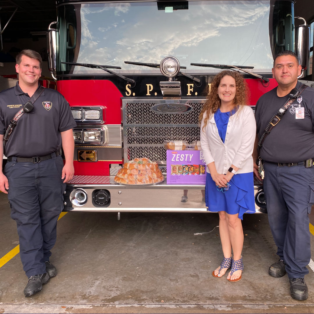 Braes Heights Fire Department and Fire Truck Houston TX