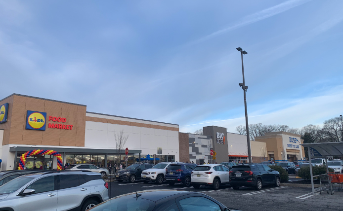 Lidl Big Lots and Ross Dress for Less at Collegetown Shopping Center in Glassboro NJ