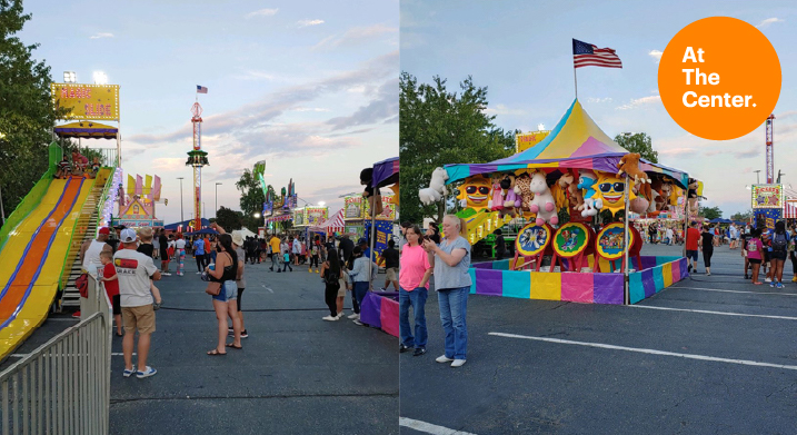 Franklin Square outdoor carnival 