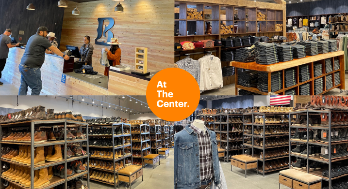 Boot Barn interior at Lompoc Center