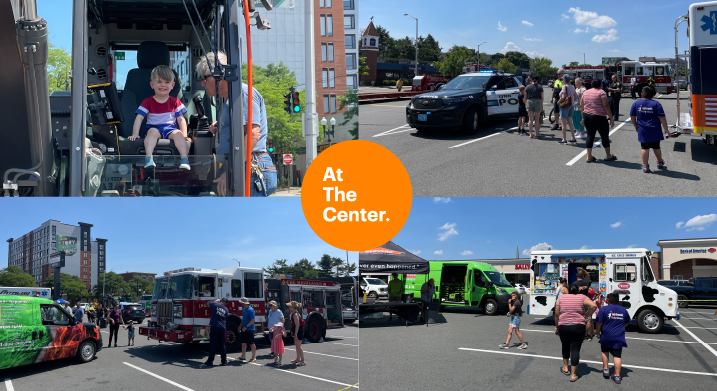 Photos of Touch A Truck event at Lynn Marketplace