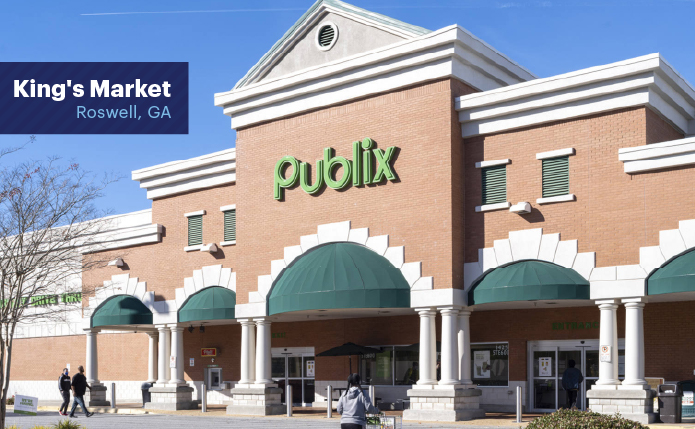 Publix at King's Market in Roswell, GA