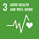 United Nations Sustainable Development Goal 3 Logo