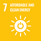 United Nations Sustainable Development Goal 7 Logo