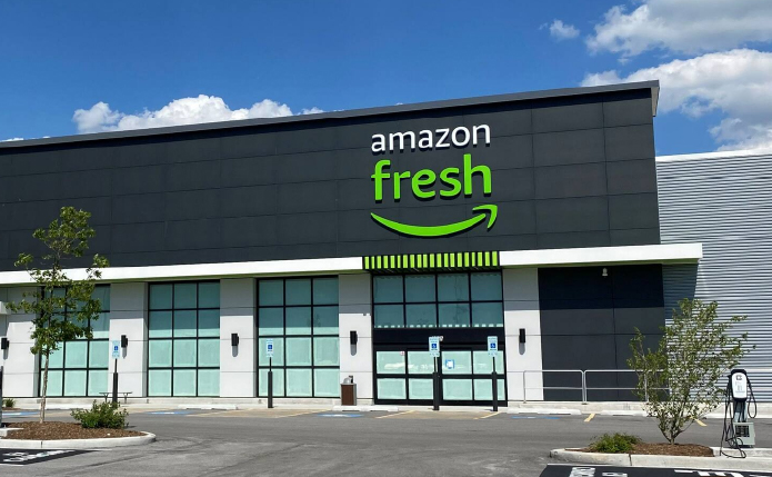 Storefront photo of Amazon Fresh.