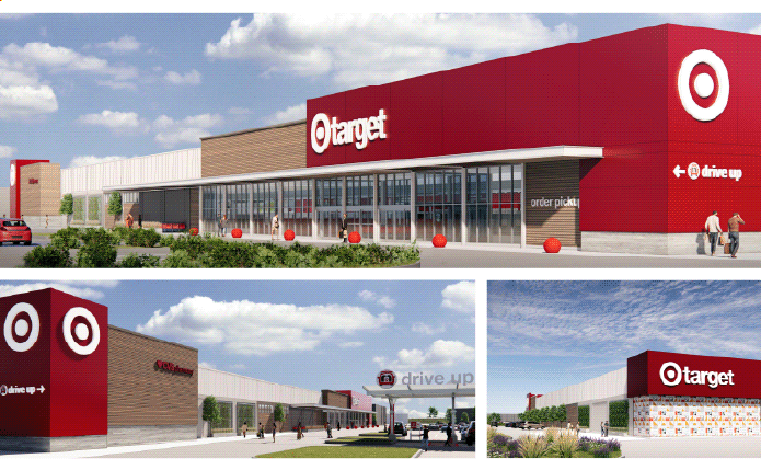 Rendering of future Target redevelopment.