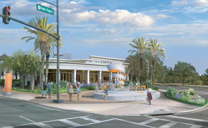 Rendering of Pointe Orlando Entrance